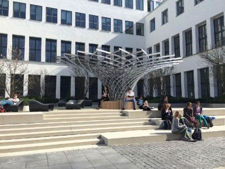 FACTUREE fertigt Gelenkbauteil   für Forschungsprojekt "Kinetic Umbrella" der TUM