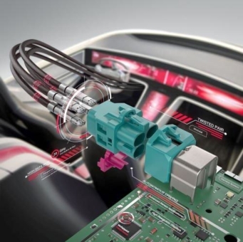 High-Speed Datenübertragung bis 56 Gbit/s im Automobil-Bordnetz