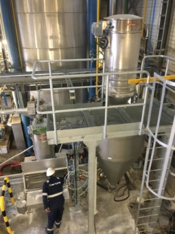 Gericke liefert ergonomische und sichere Reaktorbefüllung auf Basis pneumatischer Förderung