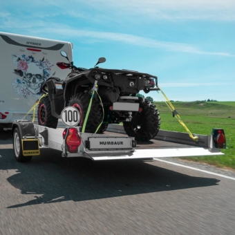 Unterwegs mit dem Wohnmobil und dem HKT - bestens gerüstet mit Humbaur