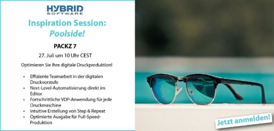 Poolside Inspiration Session: PACKZ 7 (Deutsch) (Webinar | Online)