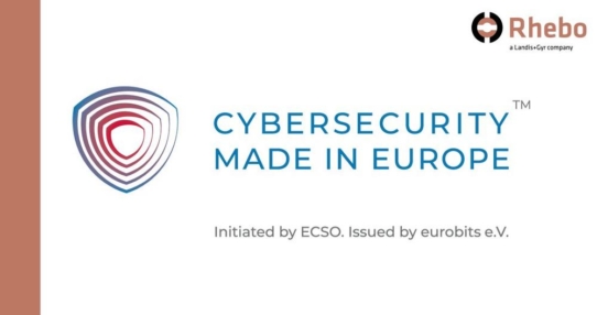 Rhebo ist Träger des ECSO-Vertrauenssiegels »Cybersecurity Made In Europe«