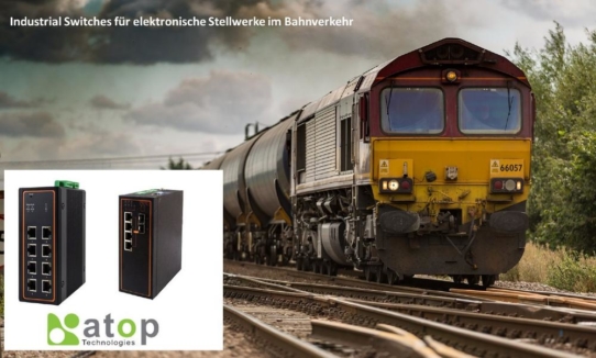 EHG7508 und EH7506 - Industrial Switches für elektronische Stellwerke im Bahnverkehr