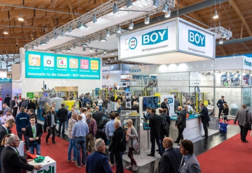 BOY-Exponate "live und zum Anfassen" auf der Fakuma 2021