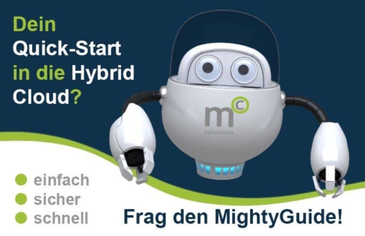 MightyCare Chat-Bot gibt Tipps zum Modern Business in der Cloud