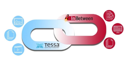 Neue InBetween Schnittstelle zu TESSA DAM (Digital-Asset-Management)