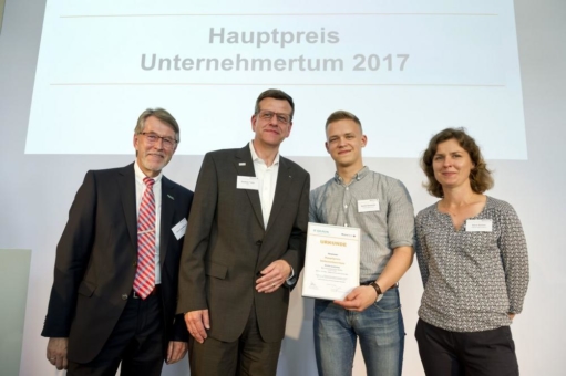 Wissensfabrik und B. Braun unterstützen Jugend forscht-Preisträger auf dem Weg zum Unternehmer