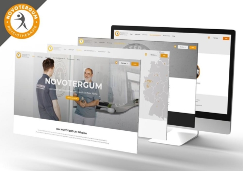 NOVOTERGUM GmbH erfindet ihren online-Auftritt neu