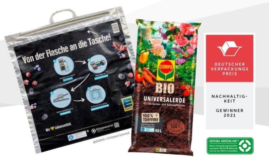 Riba Verpackungen GmbH erhält Auszeichnung mit dem Deutschen Verpackungspreis im Bereich der Nachhaltigkeit