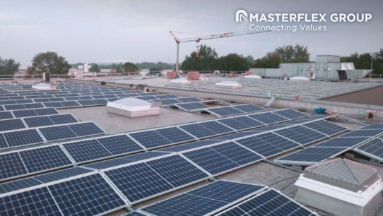 Mehr Nachhaltigkeit: Masterflex setzt auf Photovoltaik
