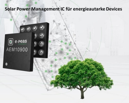 Solar Energy Harvesting - AEM10900 optimiert medizinische Applikationen