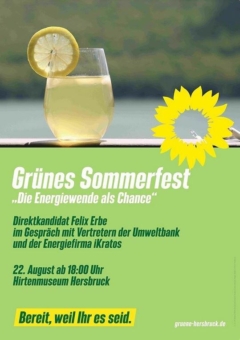 iKratos zu Gast bei "Grünes Sommerfest Hersbruck"