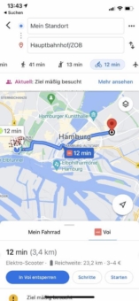 Voi und Google schließen sich zusammen, um die Zugänglichkeit von Fahrdiensten zu verbessern