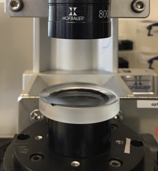 Zertifizierung von Keilwinkel und Brechungsindex ne @ High Precision