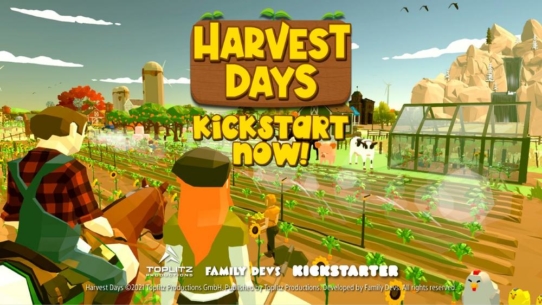 Harvest Days - das liebevoll gestaltete Sandbox-Spiel ist jetzt auf Kickstarter