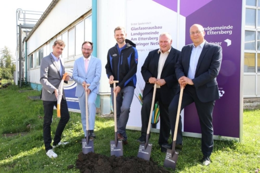 Erster Spatenstich für Glasfasernetz Landgemeinde Am Ettersberg