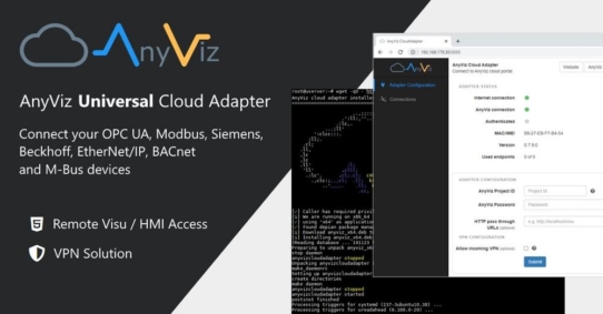 7 Protokolle und VPN in einem Cloud Adapter