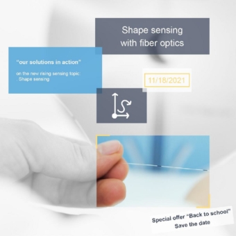 Shape sensing with fiber optics (Seminar | Online)