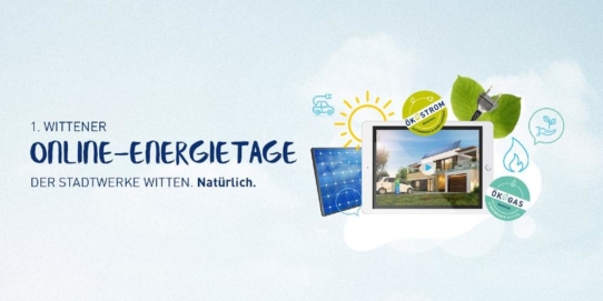 1. Wittener Online-Energietage der Stadtwerke starten ab dem 25. September 2021