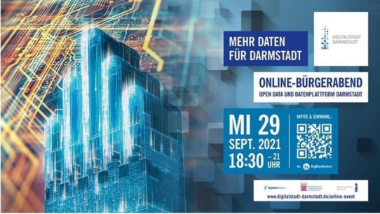 Der Online-Bürgerabend zu Open Data und der Datenplattform Darmstadt (Sonstiges | Darmstadt)