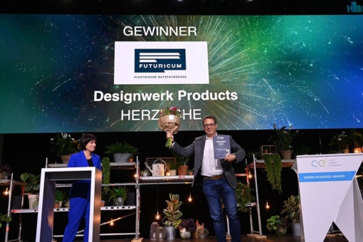 Futuricum E-LKWs gewinnen Green Business Award 2021