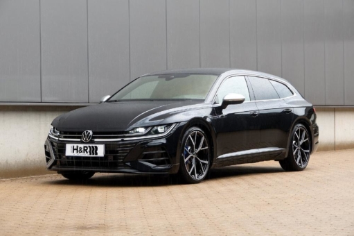 Wolfsburger im Smoking: H&R Sportfedern für den Arteon Shooting Brake