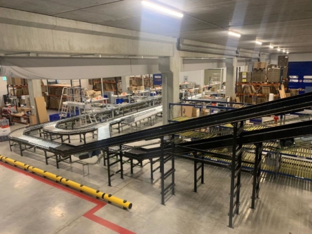 Toyota Material Handling und Interroll automatisieren Vertriebszentrum von Imnasa in Spanien