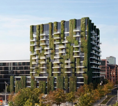 Schüco AF UDC 80 Green Façade