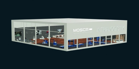 Virtueller MOSCA-Showroom für Intralogistik eröffnet