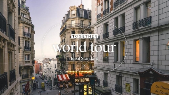 Ideal Standard mit Together World Tour zu Gast in Paris