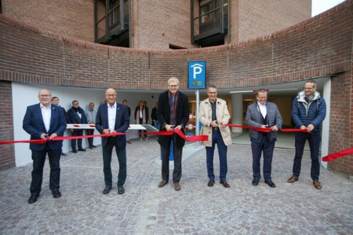 Parkhaus Langer Graben in der Schwäbisch Haller Innenstadt wieder geöffnet