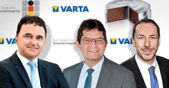 VARTA AG erhält Deutschen Innovationspreis