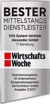 SVA ist erneut "Bester Mittelstandsdienstleister"