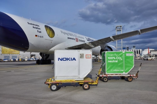 DB Schenker, Lufthansa Cargo und Nokia kooperieren bei CO2-neutraler Luftfracht
