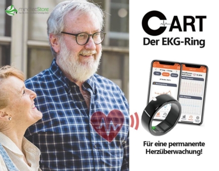 Herzwochen: Stille Gefahr Vorhofflimmern - zuverlässig erkennen mit CART- dem EKG-Ring: Jetzt 33 Tage testen!