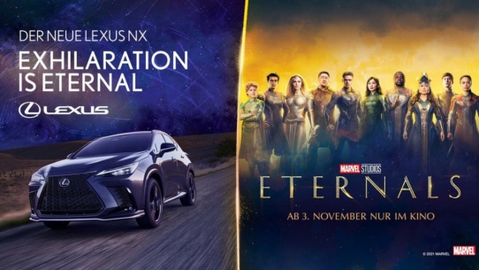 Kumail Nanjiani im neuen "Eternals" Spot von Lexus und Marvel Studios