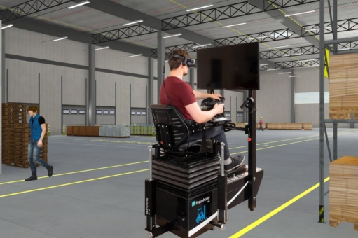 Fraunhofer IML bietet virtuelles Gabelstapler-Training für Unternehmen und Schulen an