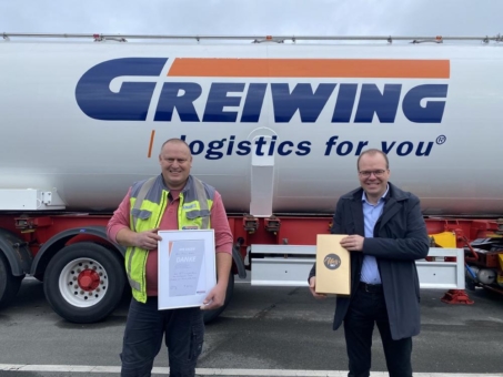 Armin Braun feiert 30. Dienstjahr bei der GREIWING logistics for you GmbH