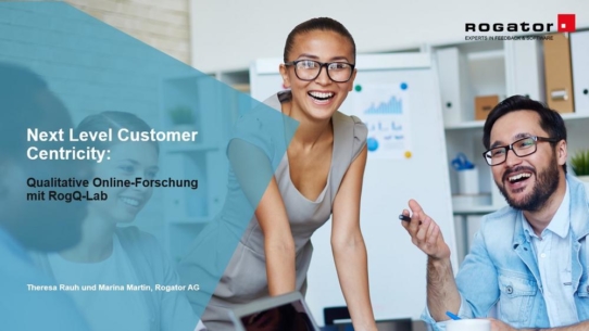 Next Level Customer Centricity: Qualitative Online-Forschung mit RogQ-Lab (Seminar | Online)