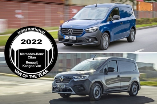 International Van of the Year 2022: Mercedes-Benz  Citan und Renault Kangoo Van bilden Doppelspitze