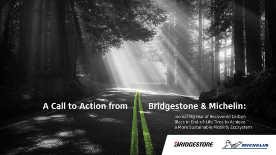 Bridgestone und Michelin diskutieren die Rolle von "recovered Carbon Black" für eine nachhaltigere Mobilität