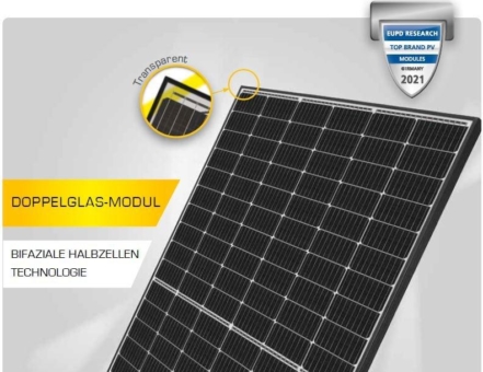 Solar Fabrik Glas-Glas Module bei iKratos