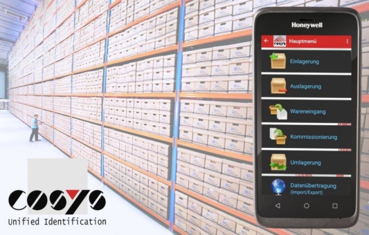 Mobile Erfassung von Warenbewegungen mit der COSYS Software