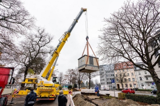 Freiburgs erster Ultra-Schnellladepark für Elektrofahrzeuge: Baumaßnahmen schreiten voran