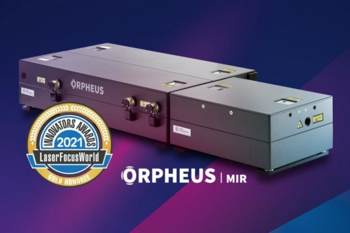 2021 Laser Focus World Award für Femtosekunden-OPA Orpheus-MIR