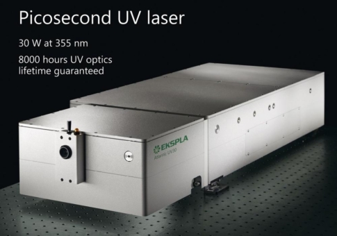 Neuer Pikosekunden UV-Laser mit langlebigen UV-Optiken