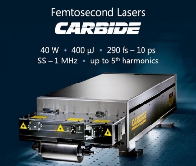Neuer leistungsstarker Femtosekunden-Laser CARBIDE 40W