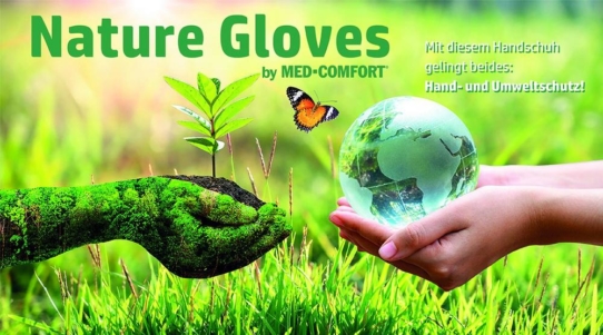 Nature Gloves - der biologisch abbaubare Einmalhandschuh aus Nitril