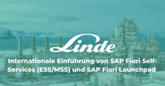 projekt0708 begleitet Linde weltweit bei der Vereinheitlichung seiner SAP Fiori User Experience für Human Resources