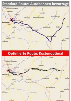 Tourenplanung, Telematik und Streckenoptimierung aus einem Guss